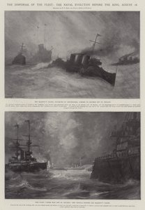 A Dispersão da Frota, a Evolução Naval perante o Rei, 18 de agosto